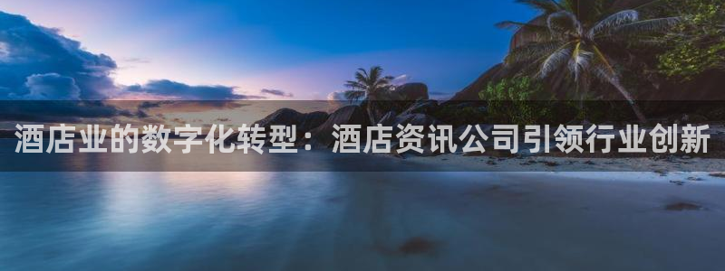 威廉希尔体育在线平台|酒店业的数字化转型：酒店资讯公司引领行